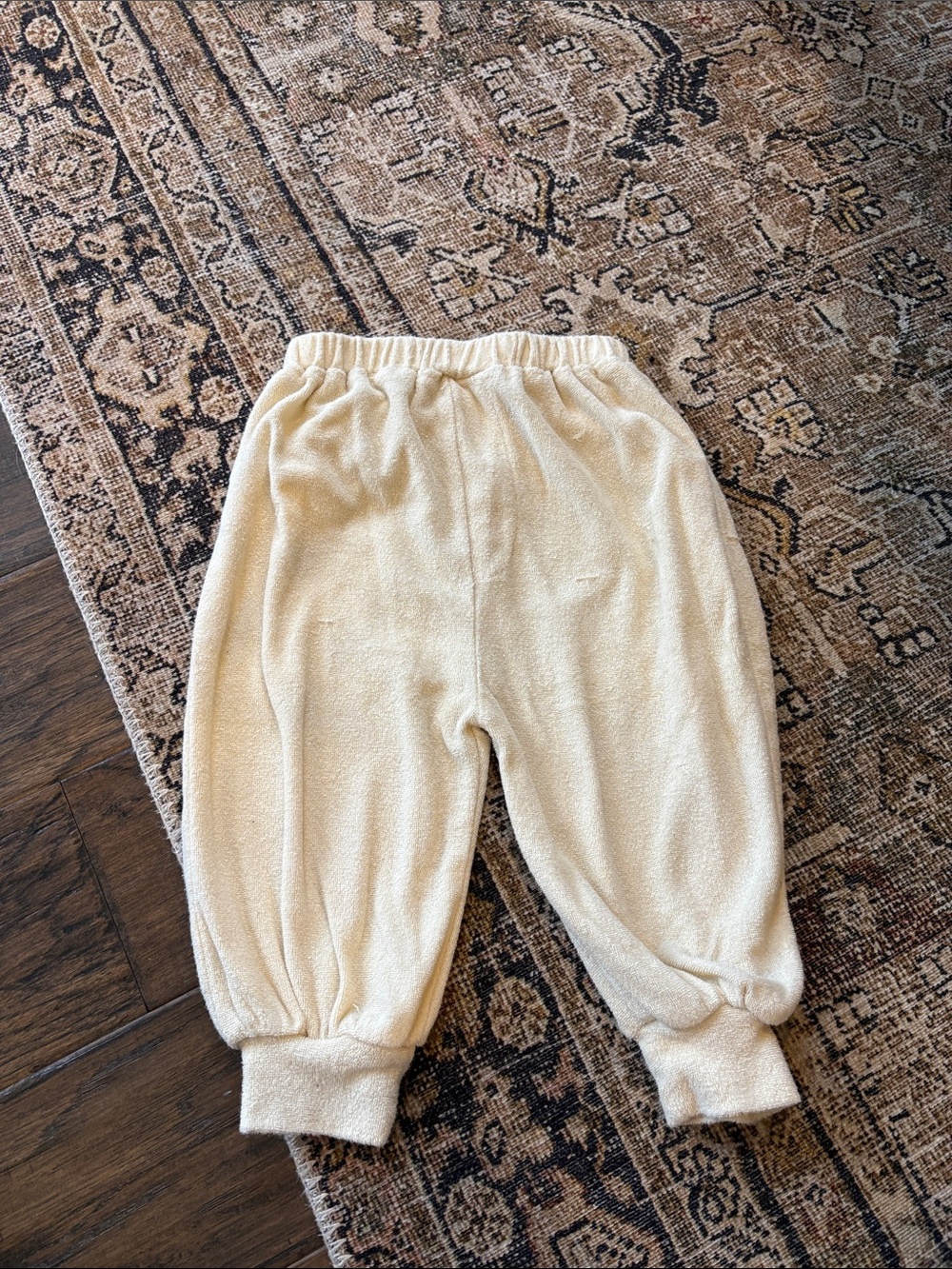Everyday Cream Terry Joggers for Kids